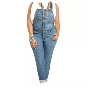 Ashley Stewart Overalls Sz 18